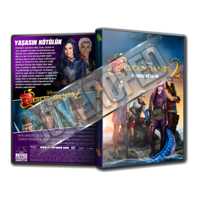 Descendants 2 2017 Cover Tasarımı (Dvd Cover)